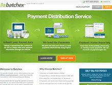Tablet Screenshot of batchex.com